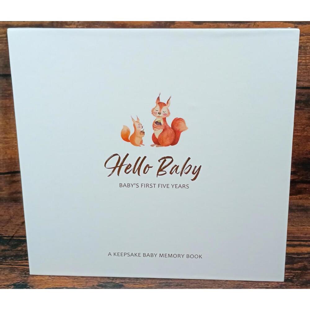 Hello Baby Keepsake Memory Book for Baby's First Five‎ Years